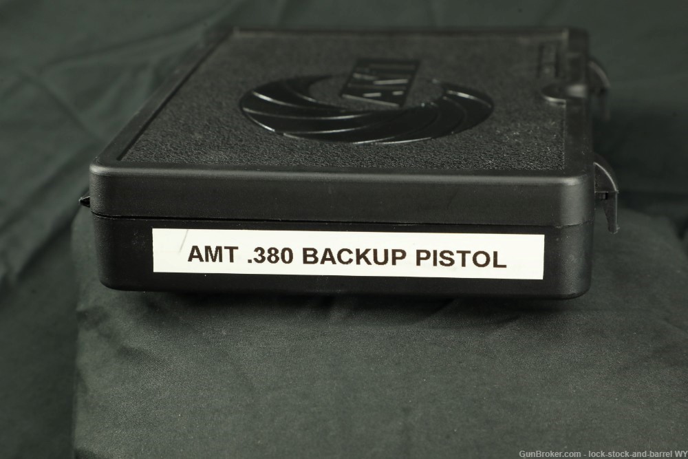 AMT Backup 2.6” Barrel in .380 ACP Striker Fired Semi Auto Pistol W/ Case-img-30