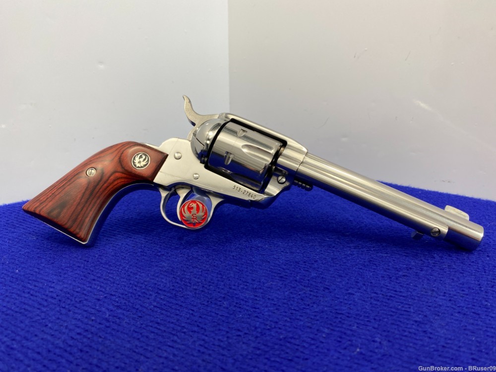 2018 Ruger New Vaquero .357 Mag 5 1/2" *STUNNING HIGH-GLOSS STAINLESS*-img-12