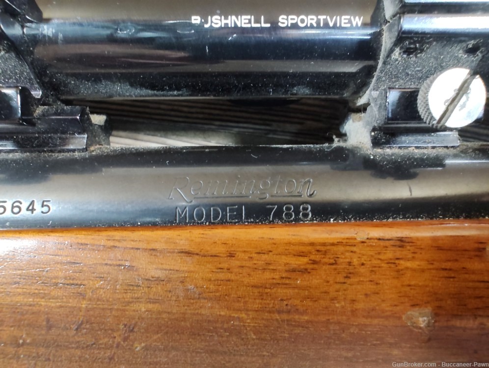 Remington 788 .222 REM Bolt Action Rifle 24" Barrel & One 4 Round Magazine!-img-13