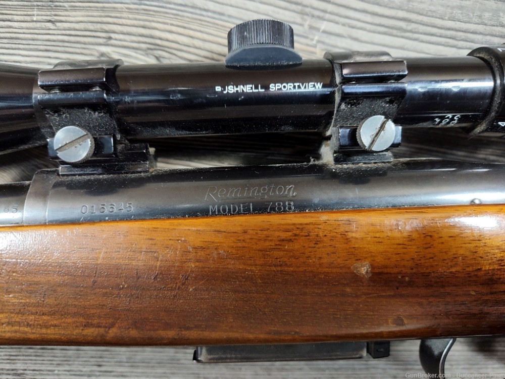 Remington 788 .222 REM Bolt Action Rifle 24" Barrel & One 4 Round Magazine!-img-10