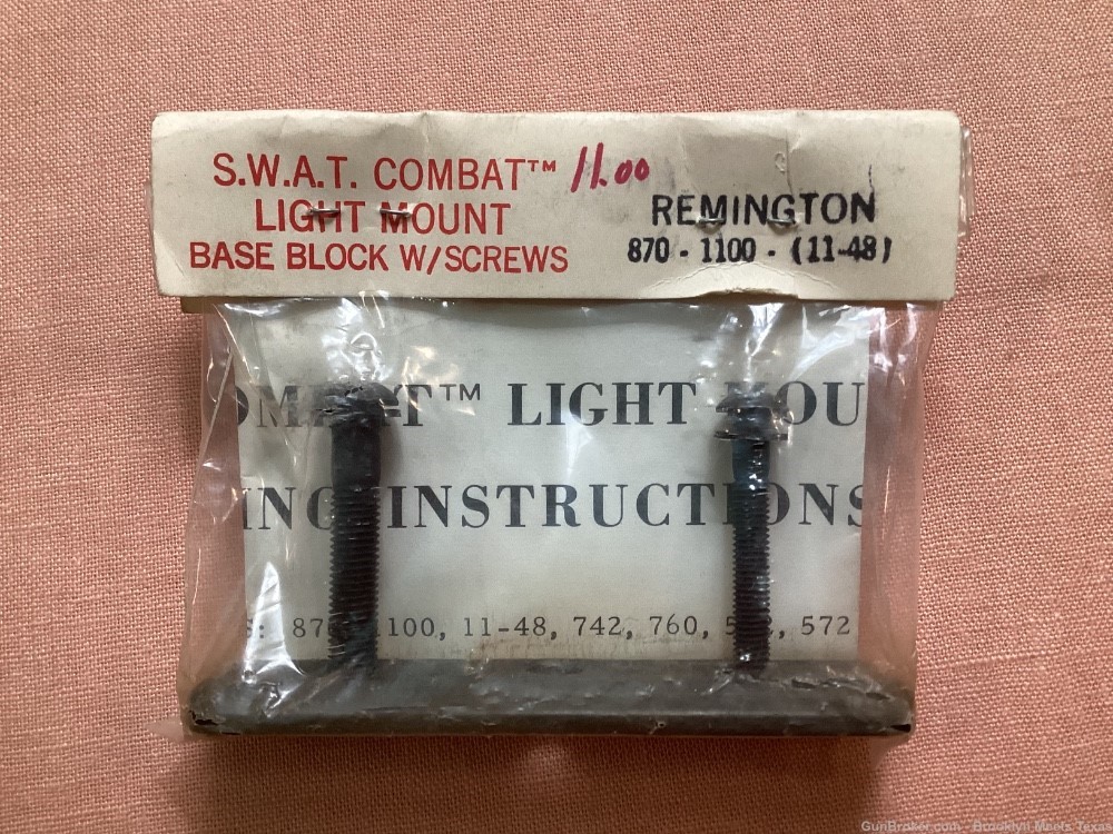 S.W.A.T. Combat Light Mount, Remington 870-1100.-img-0