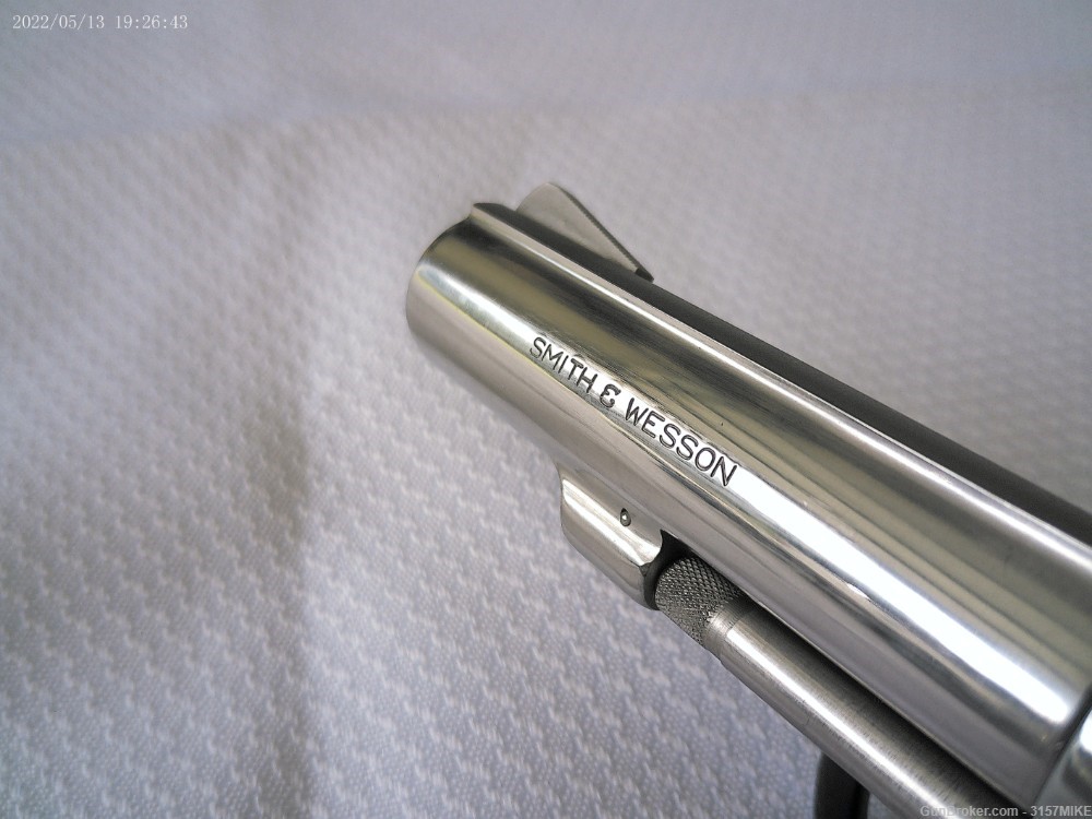 Smith & Wesson Model 65-1 M&P Heavy Barrel Stainless, .357 Mag, 4" Barrel-img-4