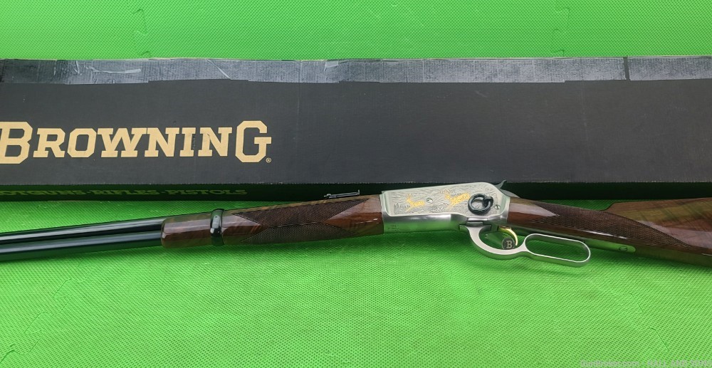 Browning 1886 * HIGH GRADE * 45-70 * 1 OF 3000 * GOLD ENGRAVED GAME SCENES -img-52
