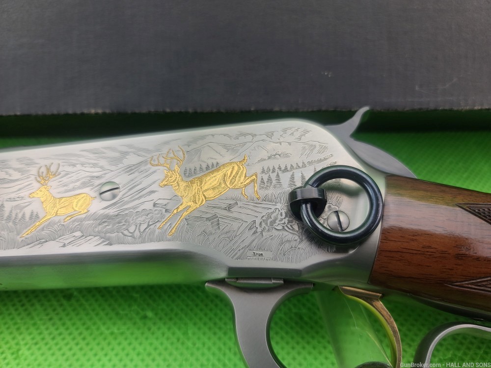 Browning 1886 * HIGH GRADE * 45-70 * 1 OF 3000 * GOLD ENGRAVED GAME SCENES -img-45