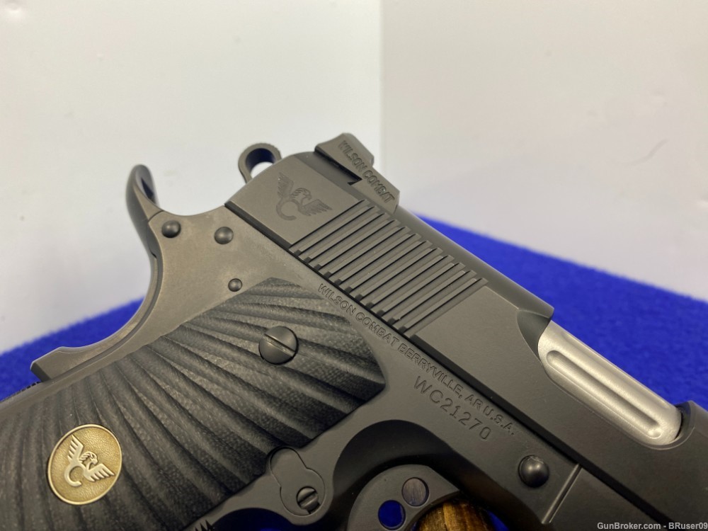Wilson Combat Carry Comp Pro 9mm Black *ULTRA HIGH QUALITY CARRY 1911*-img-16