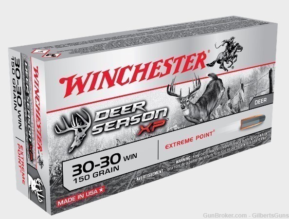 Winchester Deer Season XP 30-30 150 Grain Ammunition X3030DS-img-0