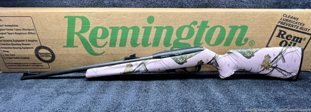 USED Remington 597 MO Pink Camo in .22 LR with 20" Brl Holds 10 Rnds!!-img-6