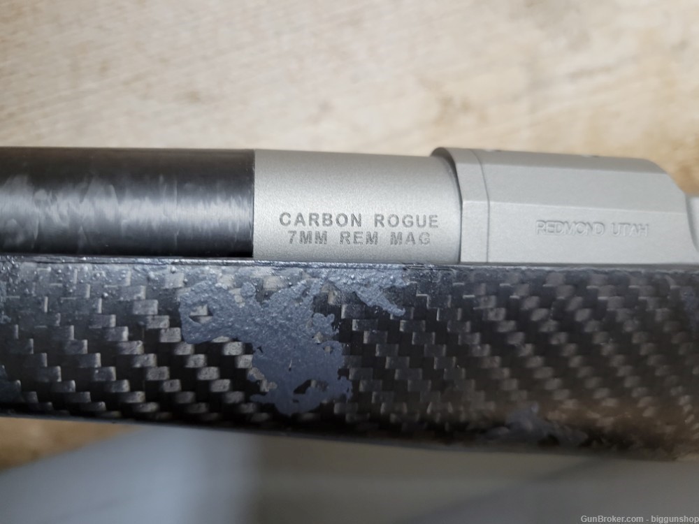 New Fierce Carbon Rogue 7mm RemMag 24"bbl Gray-img-5