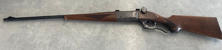 1950 Savage Model 99 .300 Savage Rifle W/Lyman Sight-img-1
