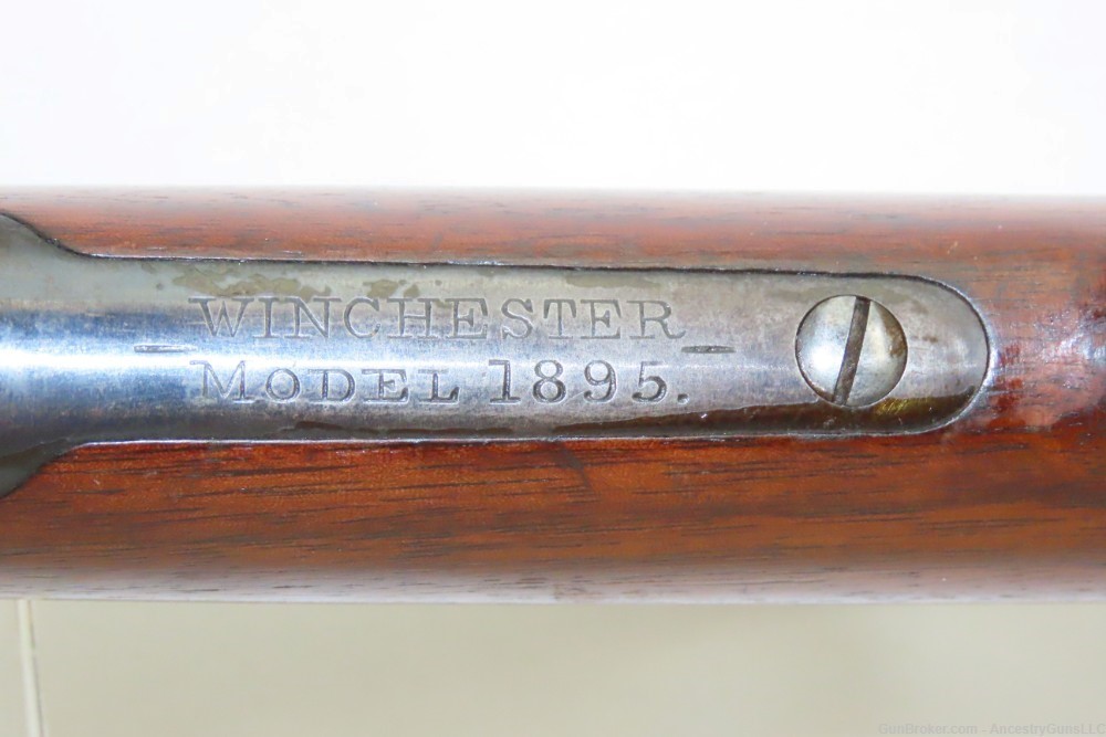 Antique WINCHESTER M1895 .30-40 KRAG US Lever Action Rifle John Moses Brown-img-13