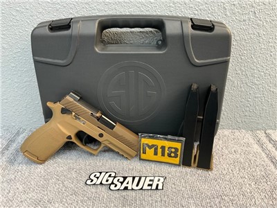 Sig Sauer P320 M18 Pro - 320CA9M18MS - 9MM - 3.9” - 17 & 21RD Mags - 17202