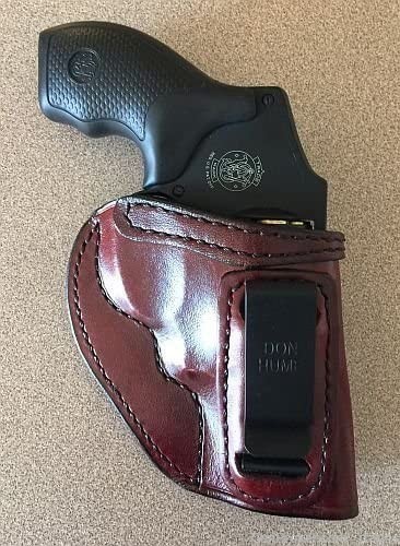Don Hume Clip On IWB Holster For S&W J Frame - RH Brown-img-0