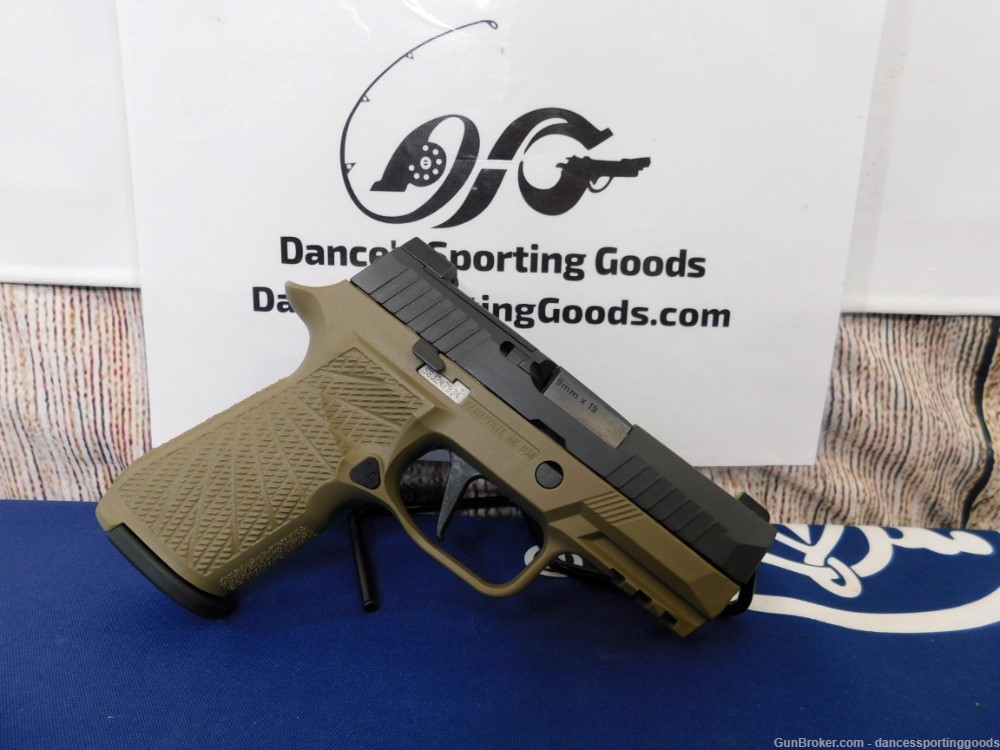 Sig Sauer P320 X-Compact 9mm 3.6" BBL Two 15 Rd Mags w/ Wilson Combat Grip-img-5