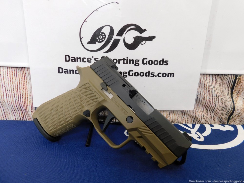 Sig Sauer P320 X-Compact 9mm 3.6" BBL Two 15 Rd Mags w/ Wilson Combat Grip-img-4