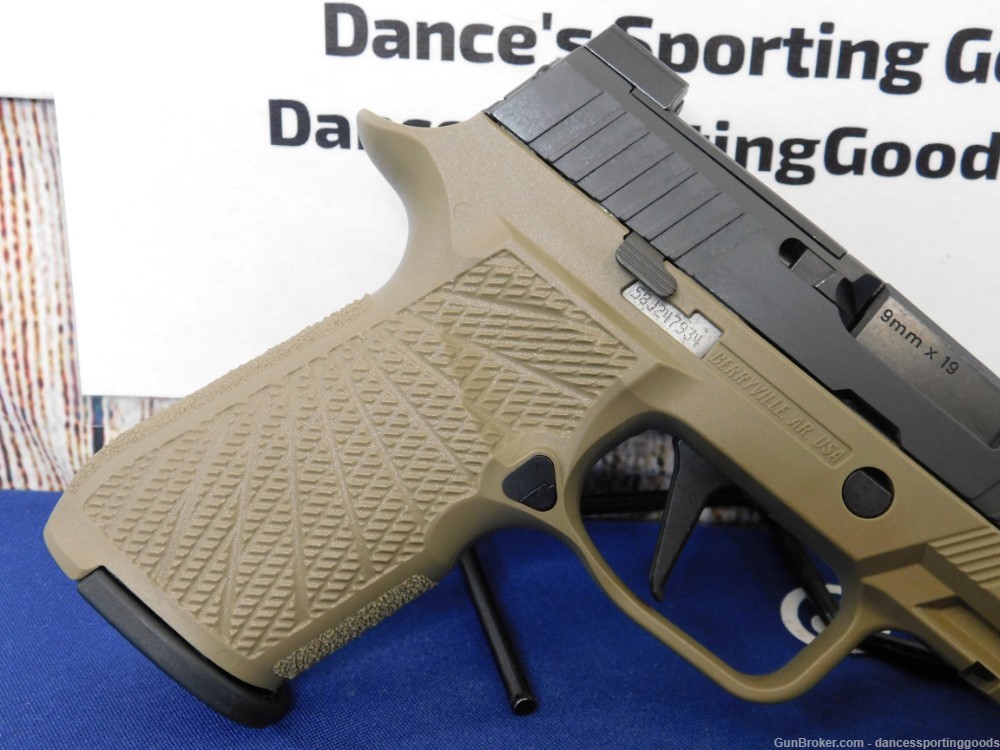 Sig Sauer P320 X-Compact 9mm 3.6" BBL Two 15 Rd Mags w/ Wilson Combat Grip-img-6