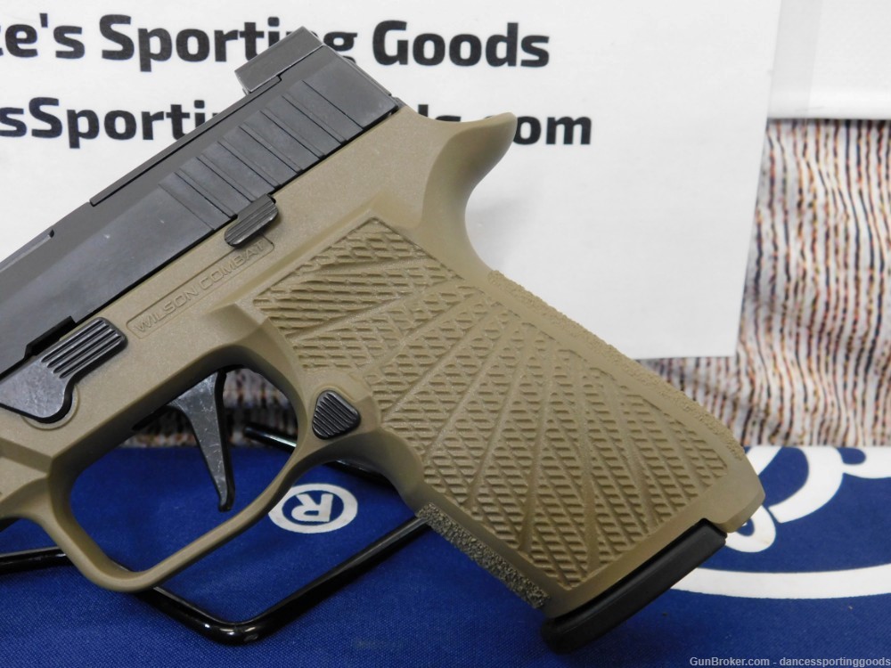 Sig Sauer P320 X-Compact 9mm 3.6" BBL Two 15 Rd Mags w/ Wilson Combat Grip-img-12