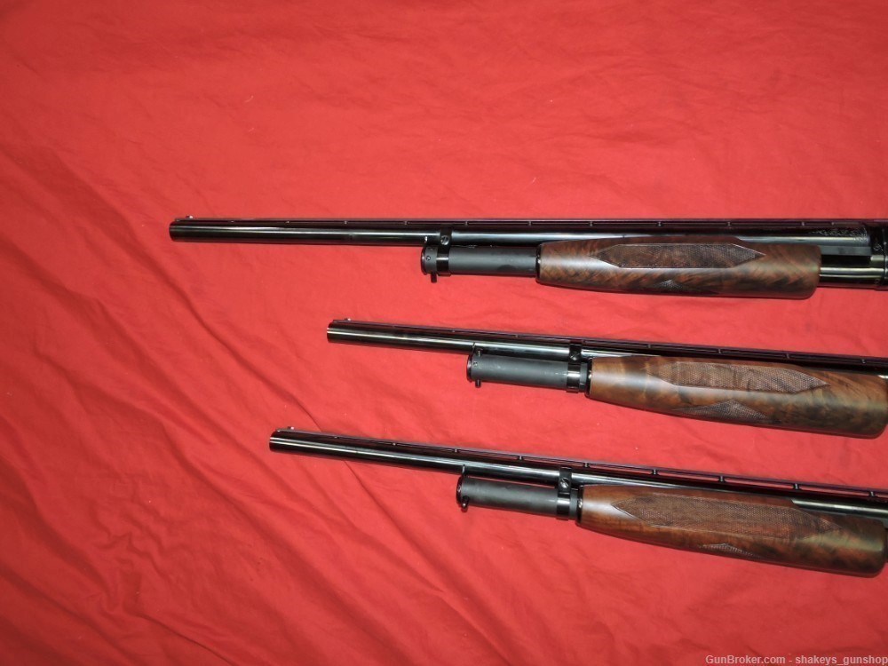 Winchester Model 12 12ga Pigeon Grade 3 barrel Set Rare J. L. Salerno-img-7