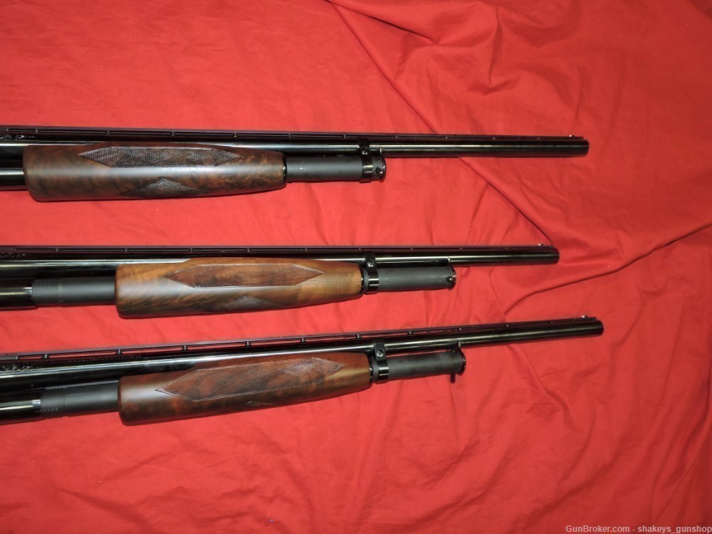 Winchester Model 12 12ga Pigeon Grade 3 barrel Set Rare J. L. Salerno-img-3