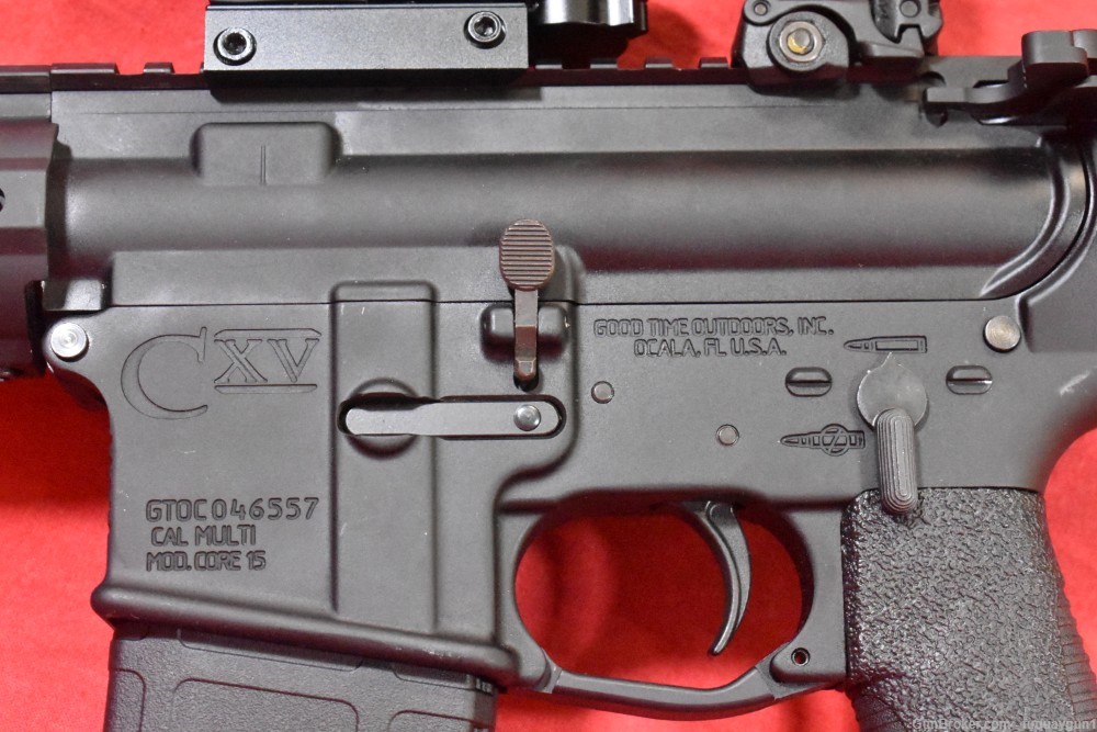 GTO Core 15 AR Pistol 5.56 NATO SilencerCo ASR Red/Green Dot Sight Core-15-img-13