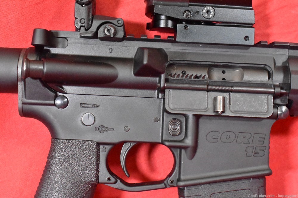 GTO Core 15 AR Pistol 5.56 NATO SilencerCo ASR Red/Green Dot Sight Core-15-img-7