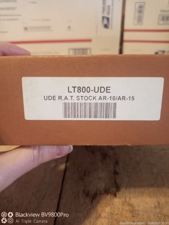 LaRue R.A.T AR-15 Stock in Box (Gray/UDE) -img-1