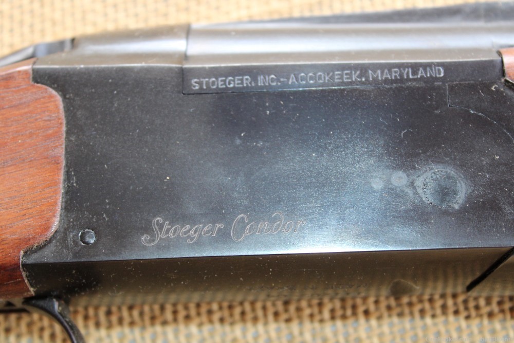 Stoeger Condor E.R. Amantino 12Ga OU Shotgun 29"BRL -img-3