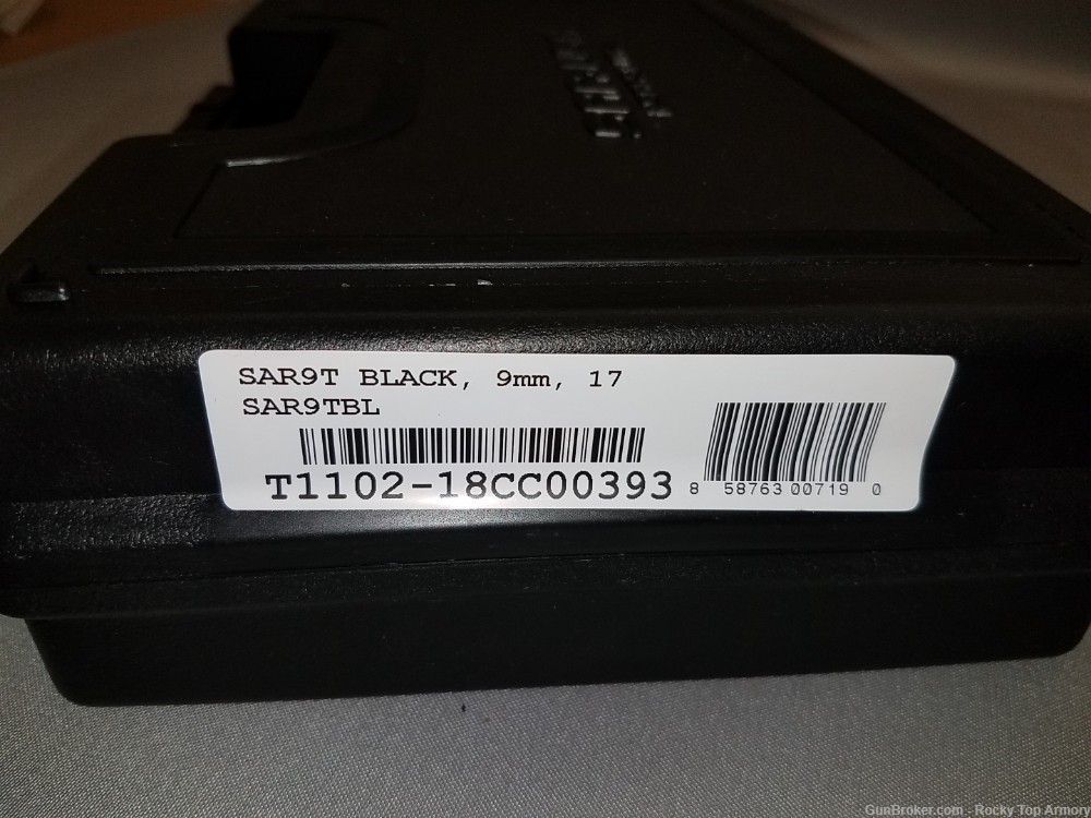 SAR SAR9TBL 9MM 4.4" 17 RD BLACK NIB -img-4