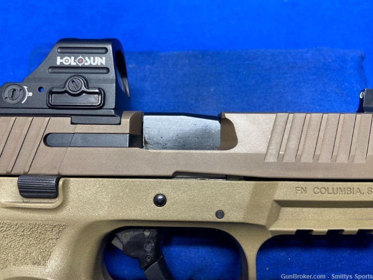 FN 509 Tactical 9MM Night Sights FDE-img-7