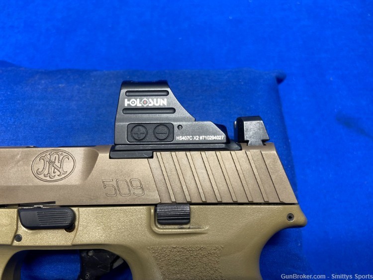FN 509 Tactical 9MM Night Sights FDE-img-10