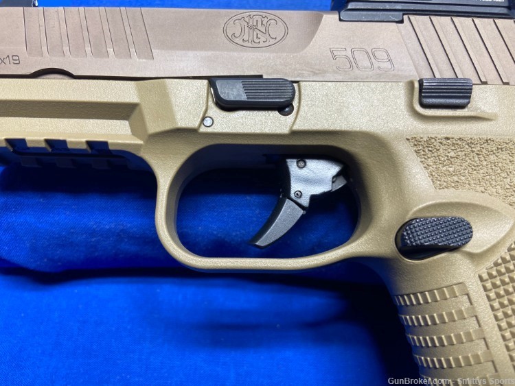 FN 509 Tactical 9MM Night Sights FDE-img-15