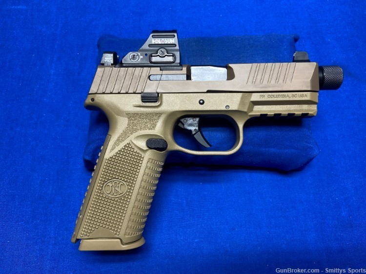 FN 509 Tactical 9MM Night Sights FDE-img-2
