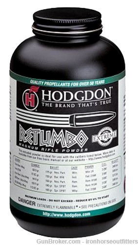 Hodgdon RETUMBO Smokeless Powder 5 pounds lbs Same Lot-img-0