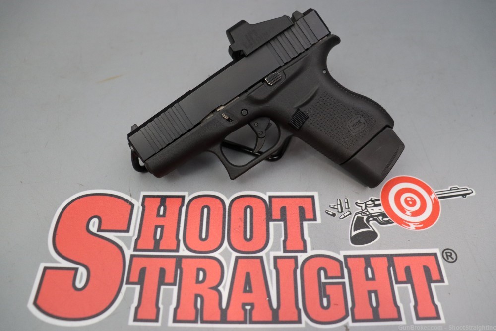 Glock G43 9mm 3.41" w/ Aftermarket Slide and JPoint MRD Sight-img-20
