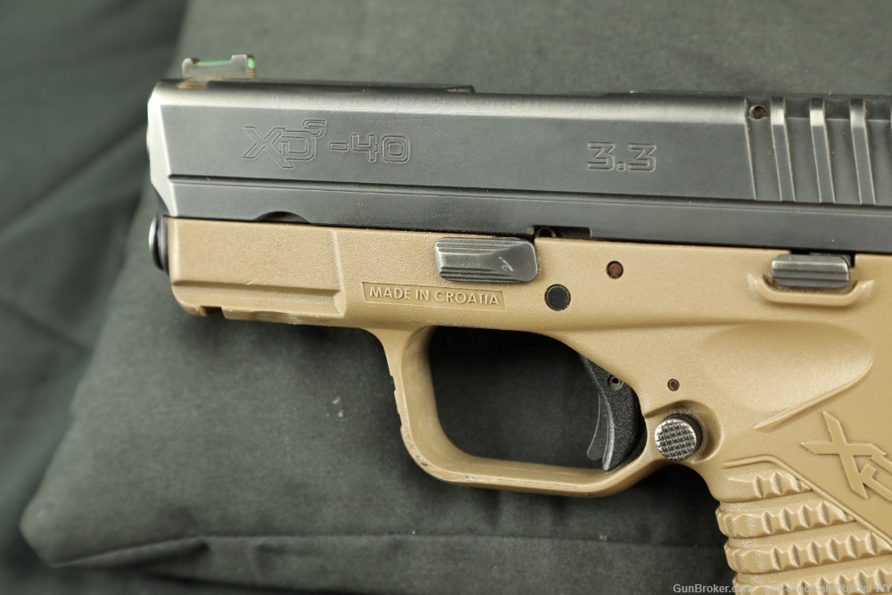 Springfield Armory XDS-40 S&W 3.3” Semi-Auto Striker Fired Pistol w/ Case-img-24