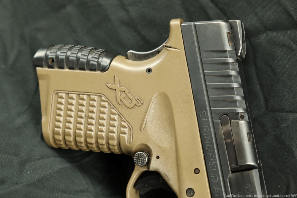 Springfield Armory XDS-40 S&W 3.3” Semi-Auto Striker Fired Pistol w/ Case-img-4