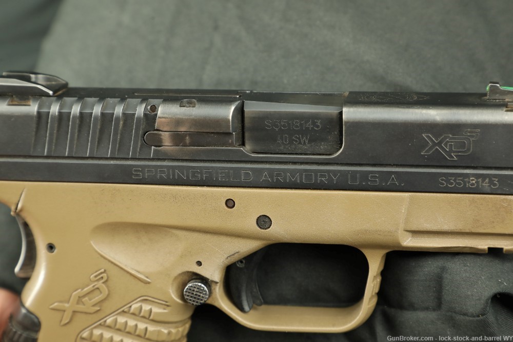 Springfield Armory XDS-40 S&W 3.3” Semi-Auto Striker Fired Pistol w/ Case-img-18