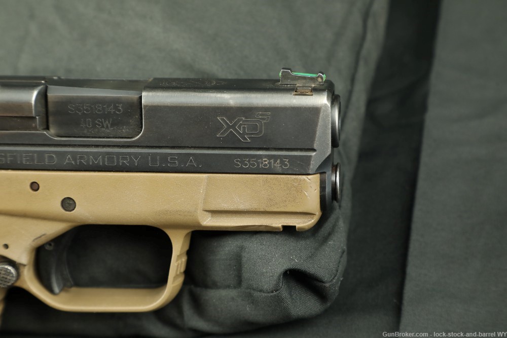 Springfield Armory XDS-40 S&W 3.3” Semi-Auto Striker Fired Pistol w/ Case-img-20
