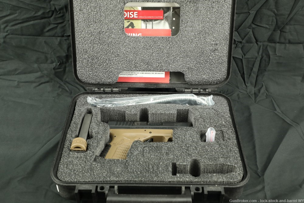 Springfield Armory XDS-40 S&W 3.3” Semi-Auto Striker Fired Pistol w/ Case-img-46