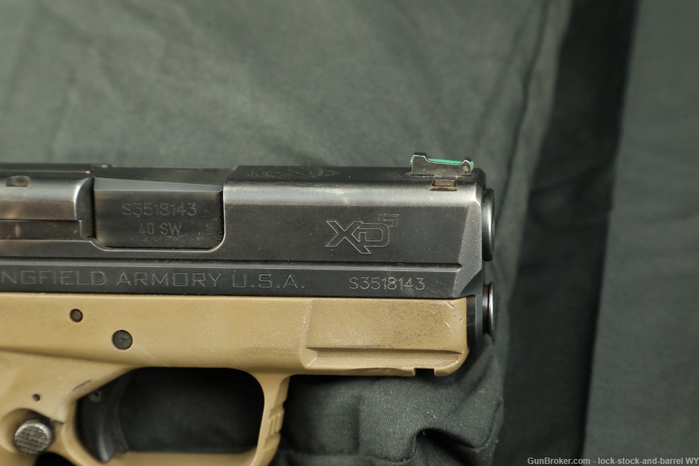 Springfield Armory XDS-40 S&W 3.3” Semi-Auto Striker Fired Pistol w/ Case-img-19