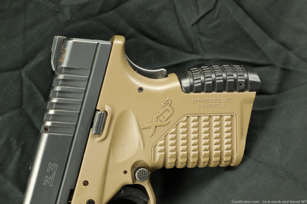 Springfield Armory XDS-40 S&W 3.3” Semi-Auto Striker Fired Pistol w/ Case-img-8