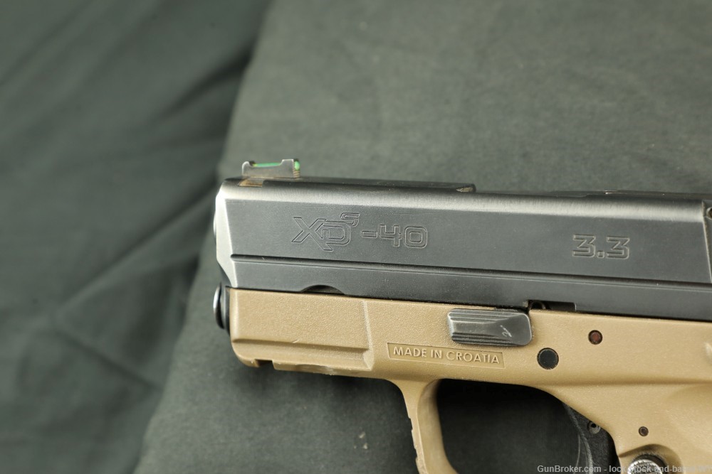 Springfield Armory XDS-40 S&W 3.3” Semi-Auto Striker Fired Pistol w/ Case-img-22