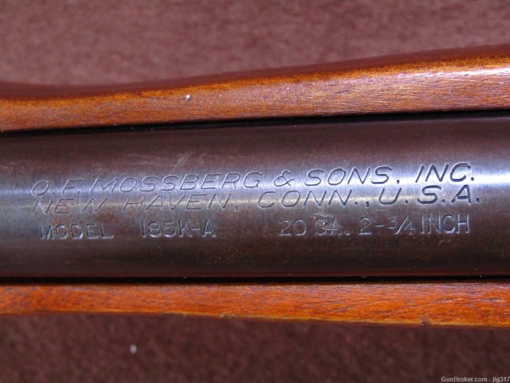 OF Mossberg & Sons 185K-A 20 GA Bolt Action Shotgun C&R Okay-img-14