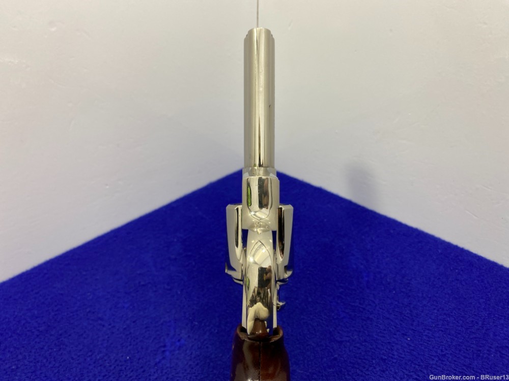 1975 Colt Python .357 Mag 4" -GORGEOUS NICKEL MODEL- Stunning Snake Example-img-51