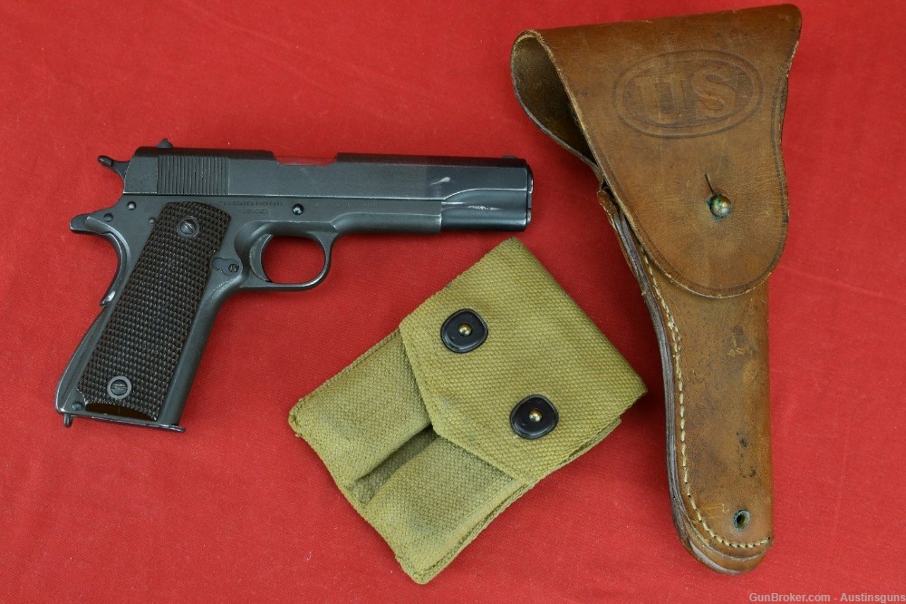1943 Colt Model 1911A1 - U.S. Issued - NO RESERVE!-img-2