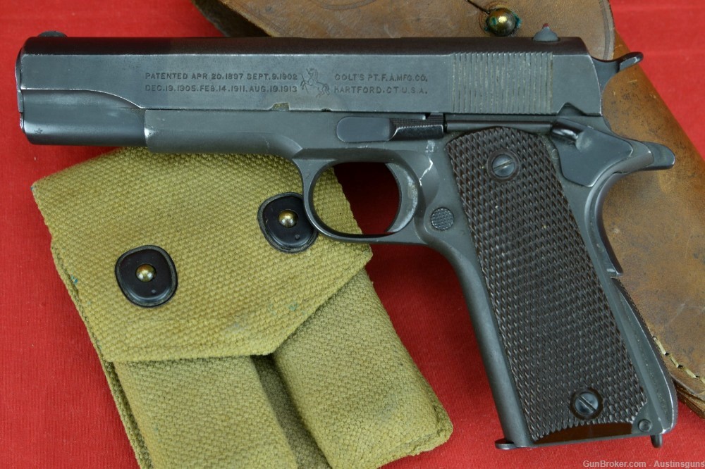 1943 Colt Model 1911A1 - U.S. Issued - NO RESERVE!-img-0