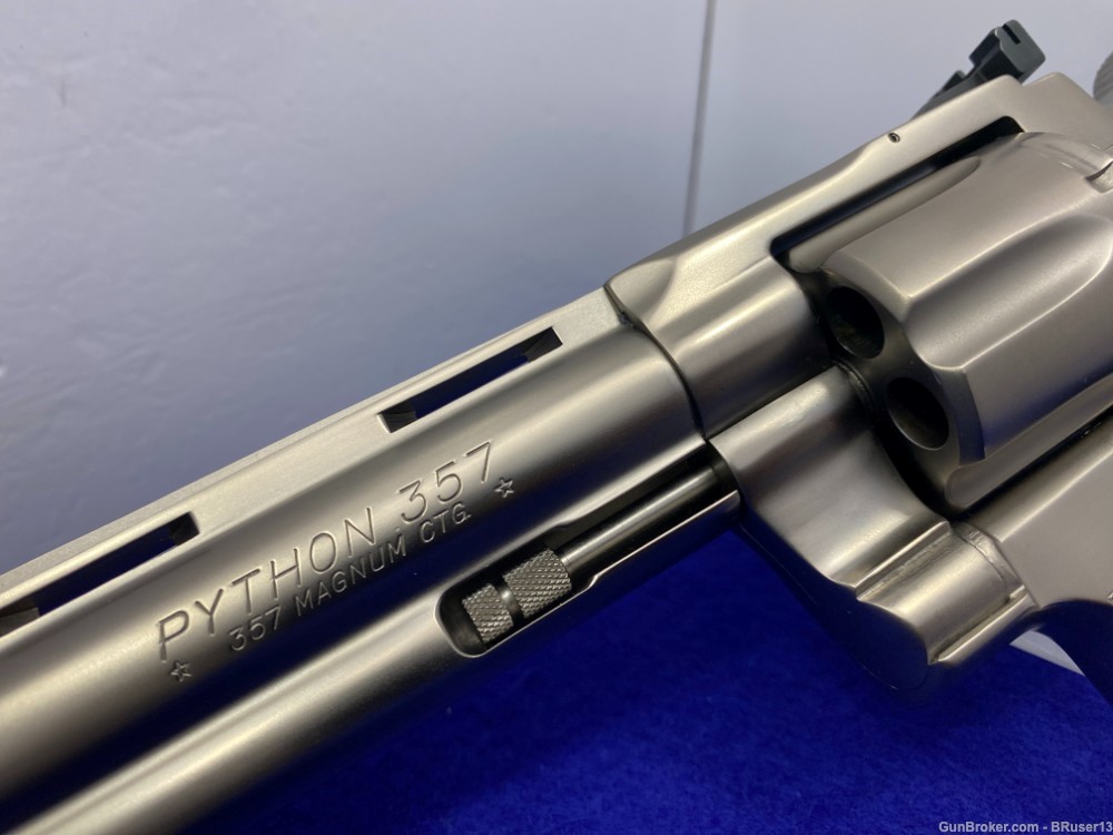 1981 Colt Python .357mag 6" *SCARCE & DESIRABLE COLT-GUARD FINISHED PYTHON*-img-18