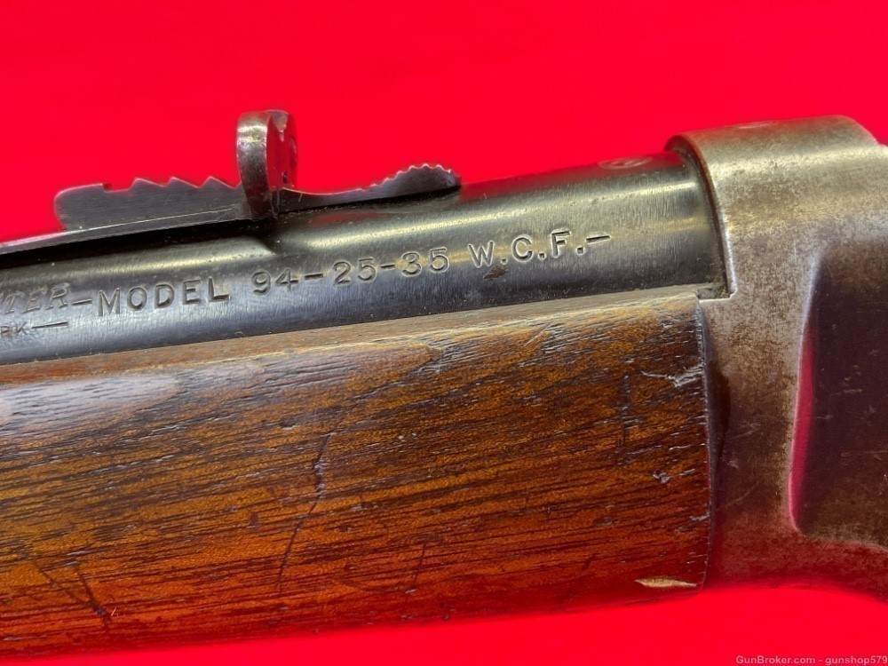 Winchester Model 94 War Time Flat Band Carbine 25-35 WCF 1943-48 C&R Curio-img-20
