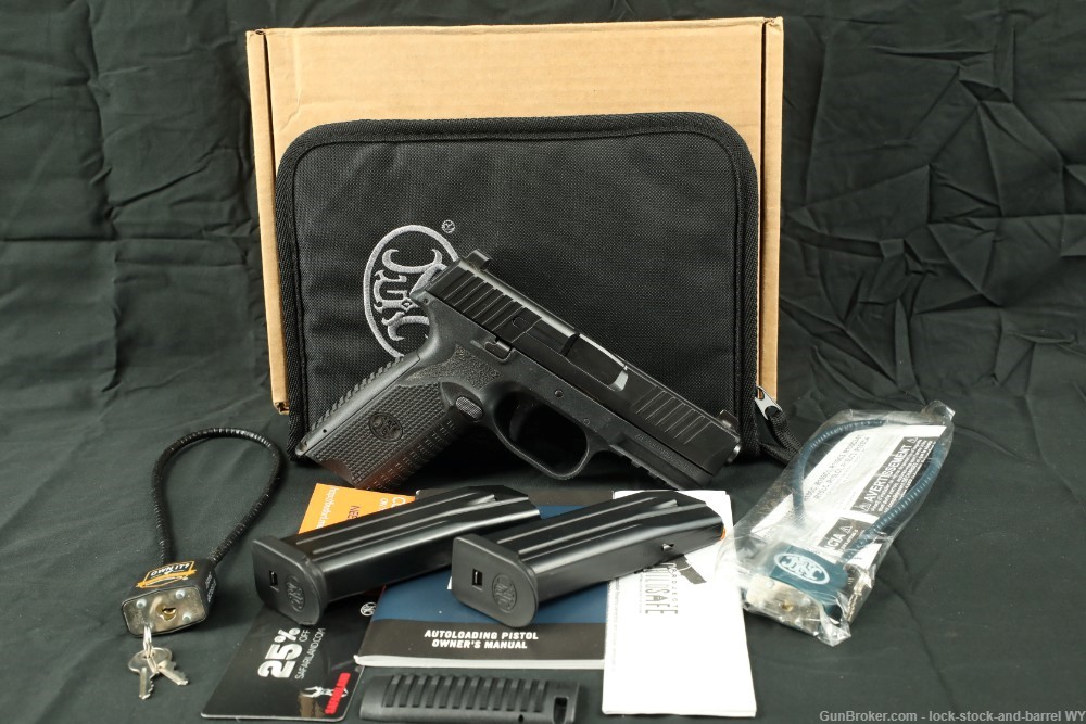 Fabrique Nationale FN 509 9mm 4” Striker Fired Semi-Auto Pistol w/ Case-img-2