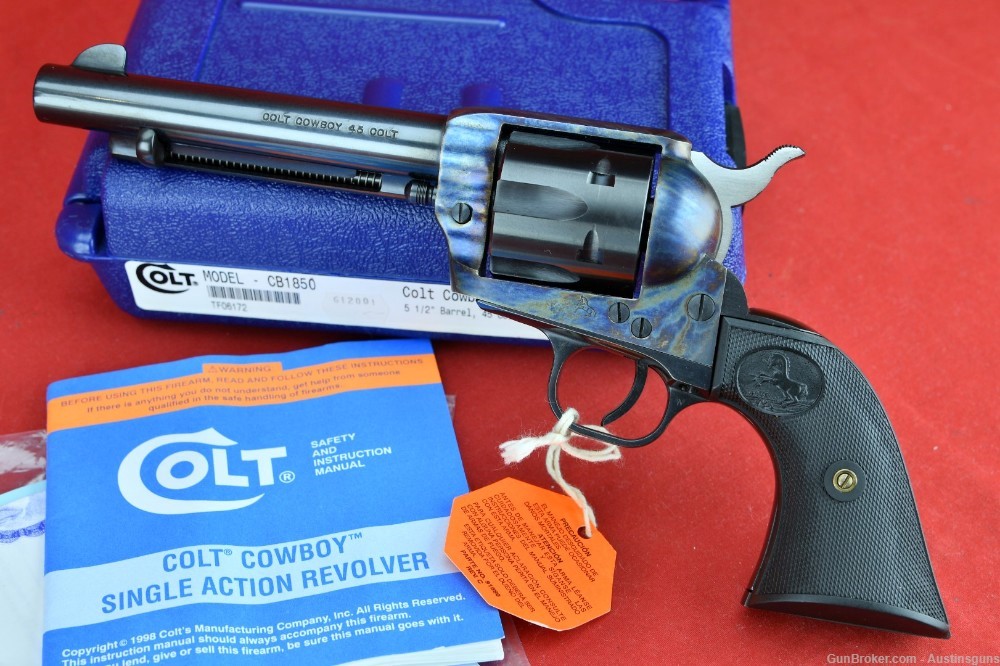 MINTY, UNFIRED Colt Single Action Cowboy - 45 LC-img-0