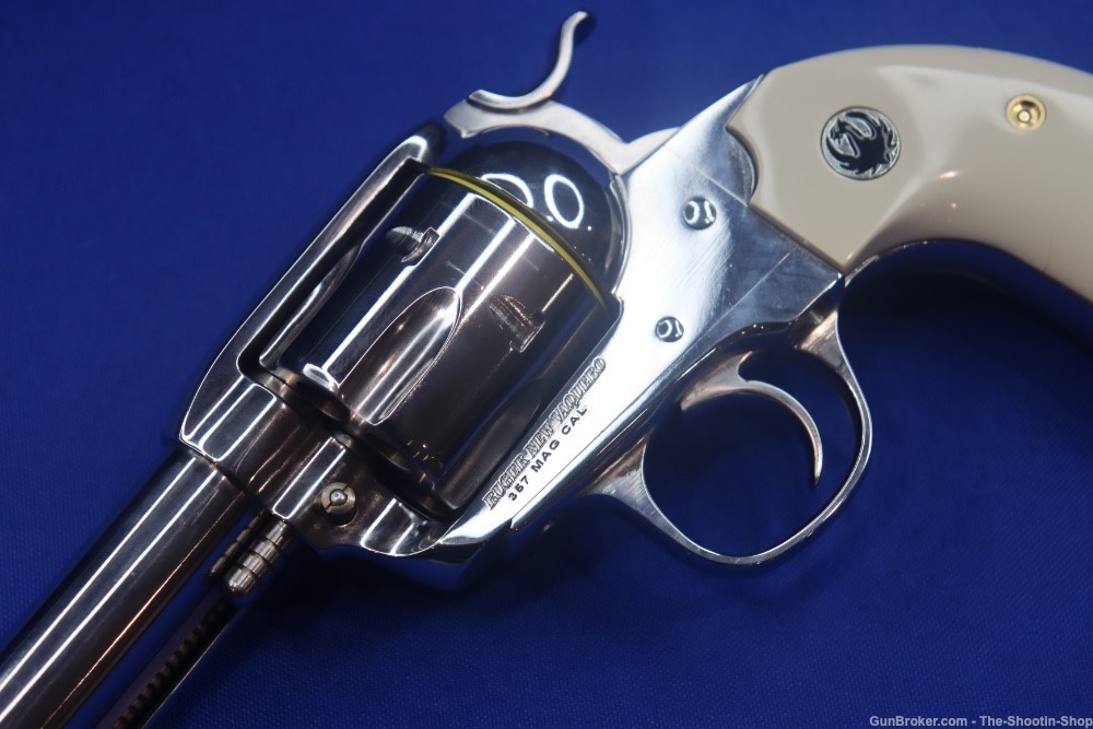 Ruger Vaquero BISLEY Revolver 357MAG 5.5" White Grip 357 MAG Single Action-img-10